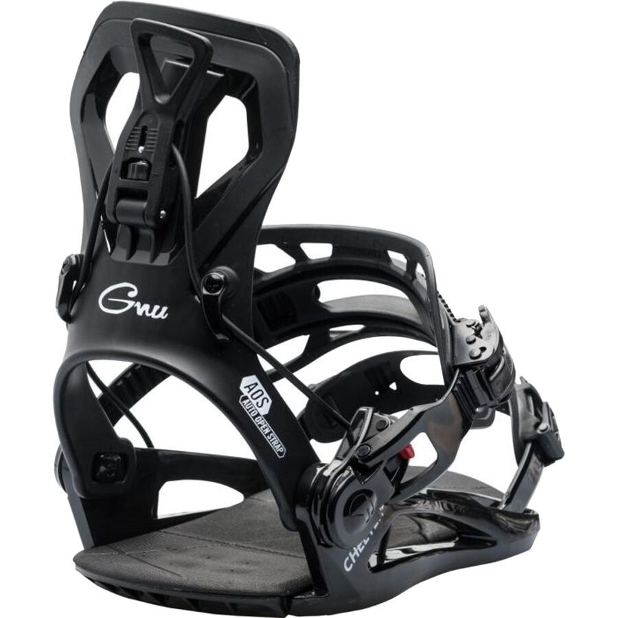 Gnu Cheeter Snowboard Binding - 2025 Black