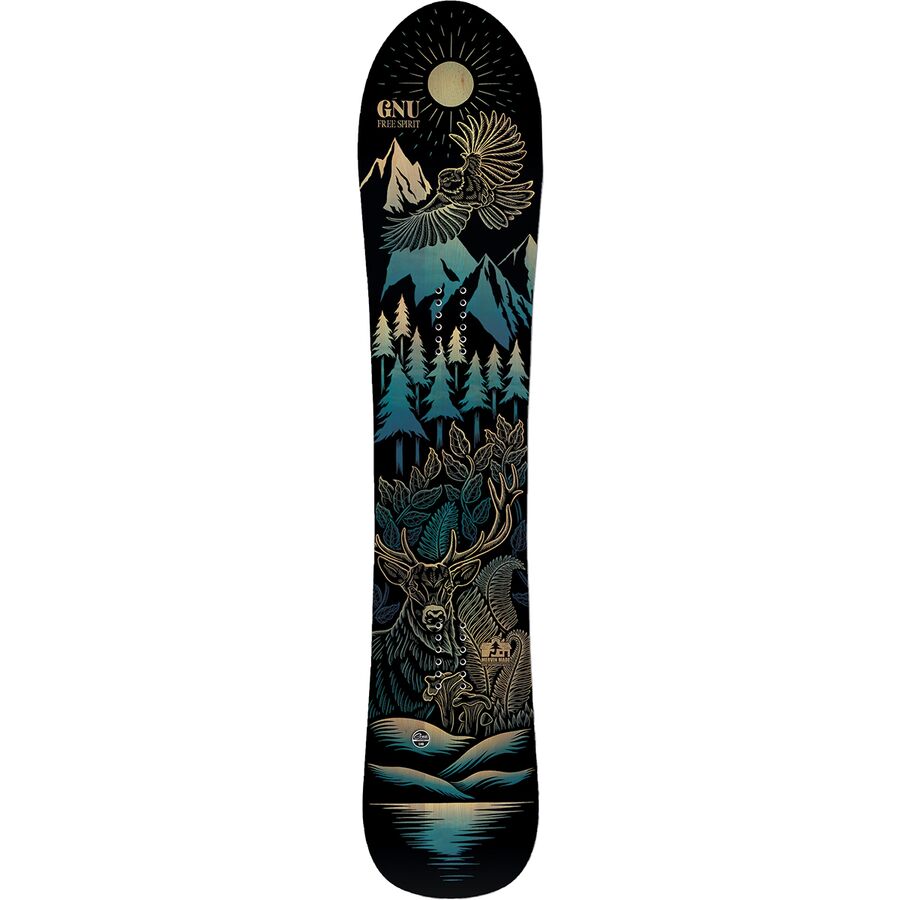 Gnu Free Spirit Snowboard - 2025 - Women's One Color