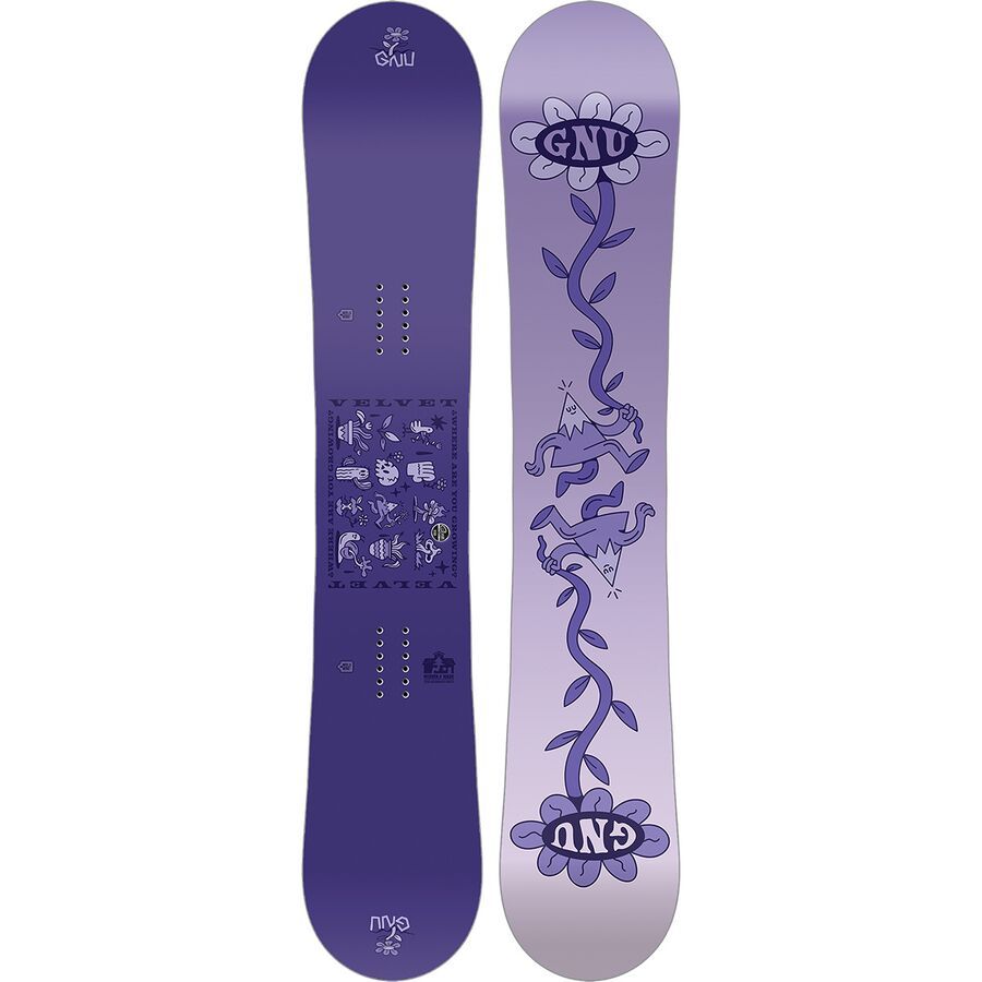 Gnu Velvet Snowboard - 2025 - Women's One Color