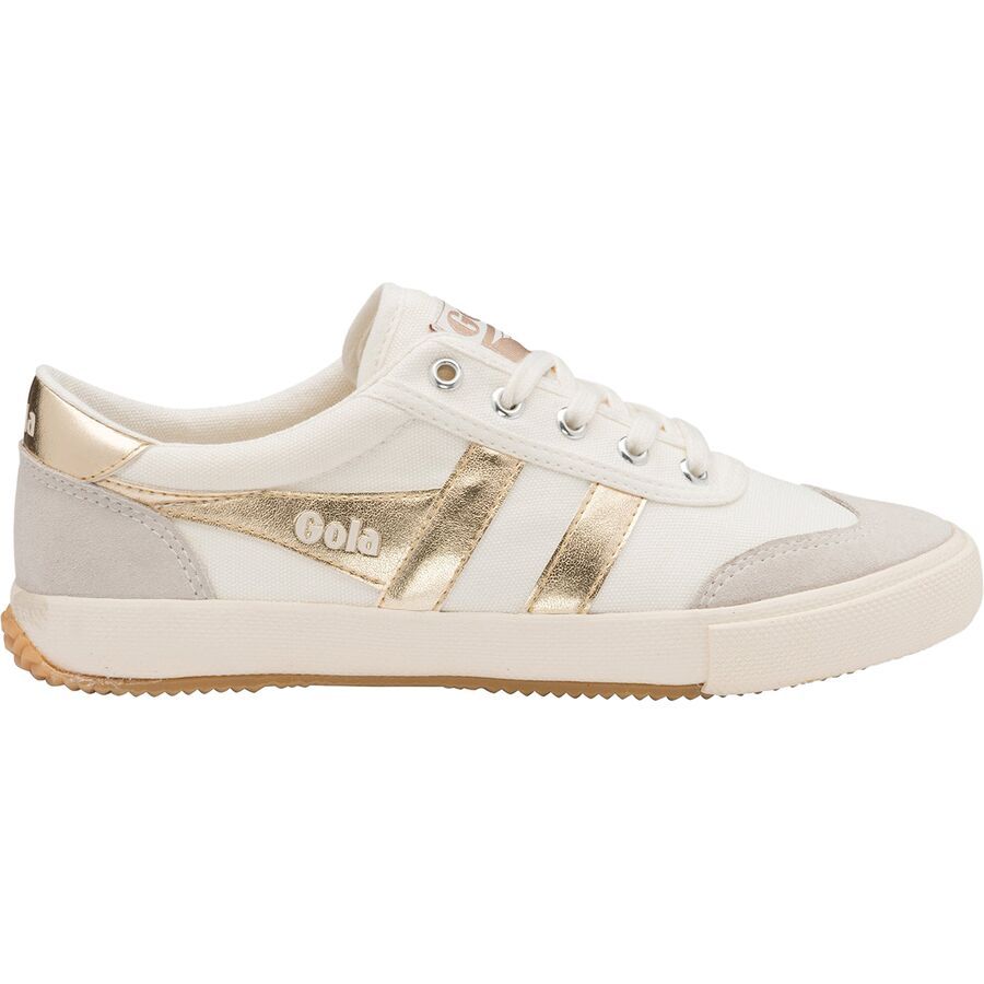 Gola Badminton Shoe - Women's Off White/Gold