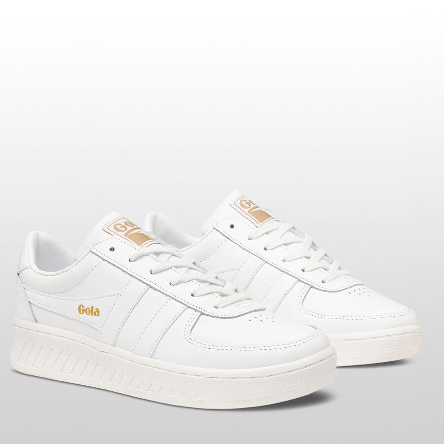 Gola Grandslam Leather Shoe - Women's White/White
