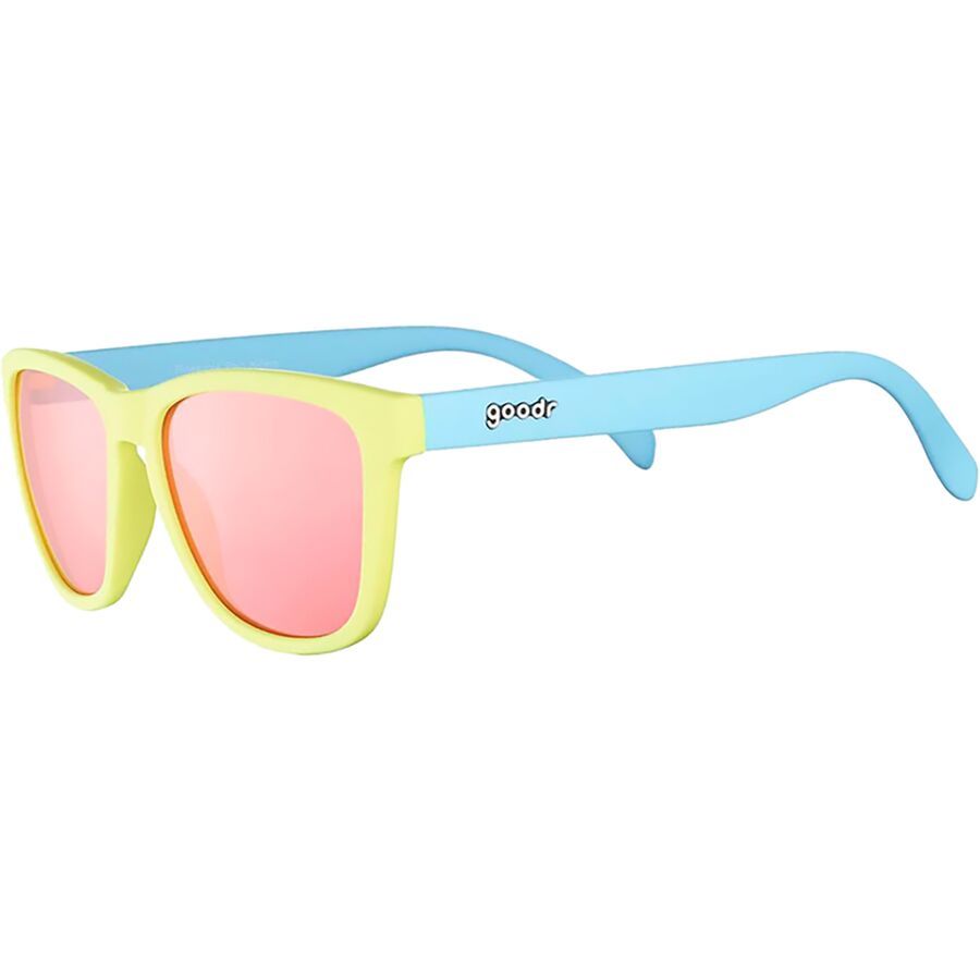 Goodr OG Running Polarized Sunglasses Pineapple Painkillers