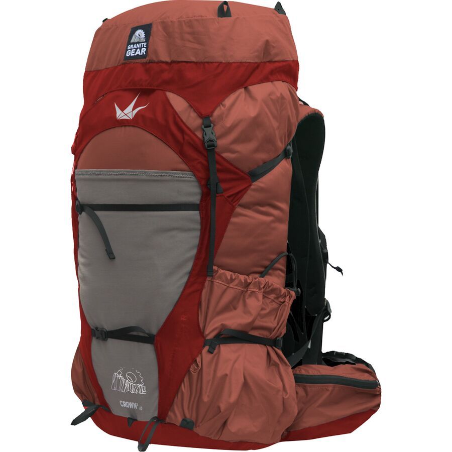 Granite Gear Crown 3 40L Backpack Rust/Dark Red Rock