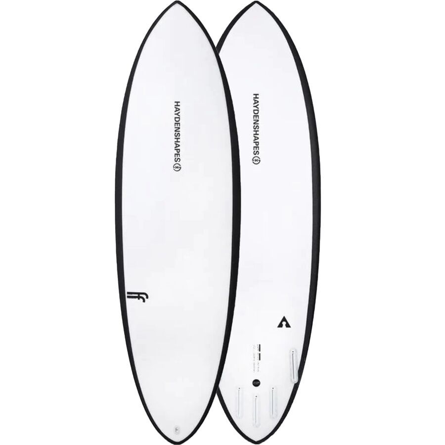 Haydenshapes Hypto Krypto FutureFlex - FCSII 5 Fin Surfboard Clear
