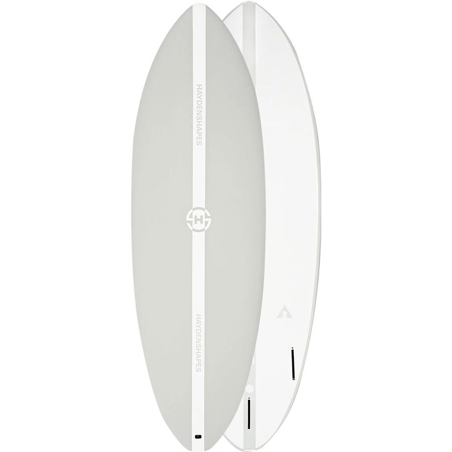 Haydenshapes Hypto Krypto Softboard Surfboard - Futures 3 Fin System Clay
