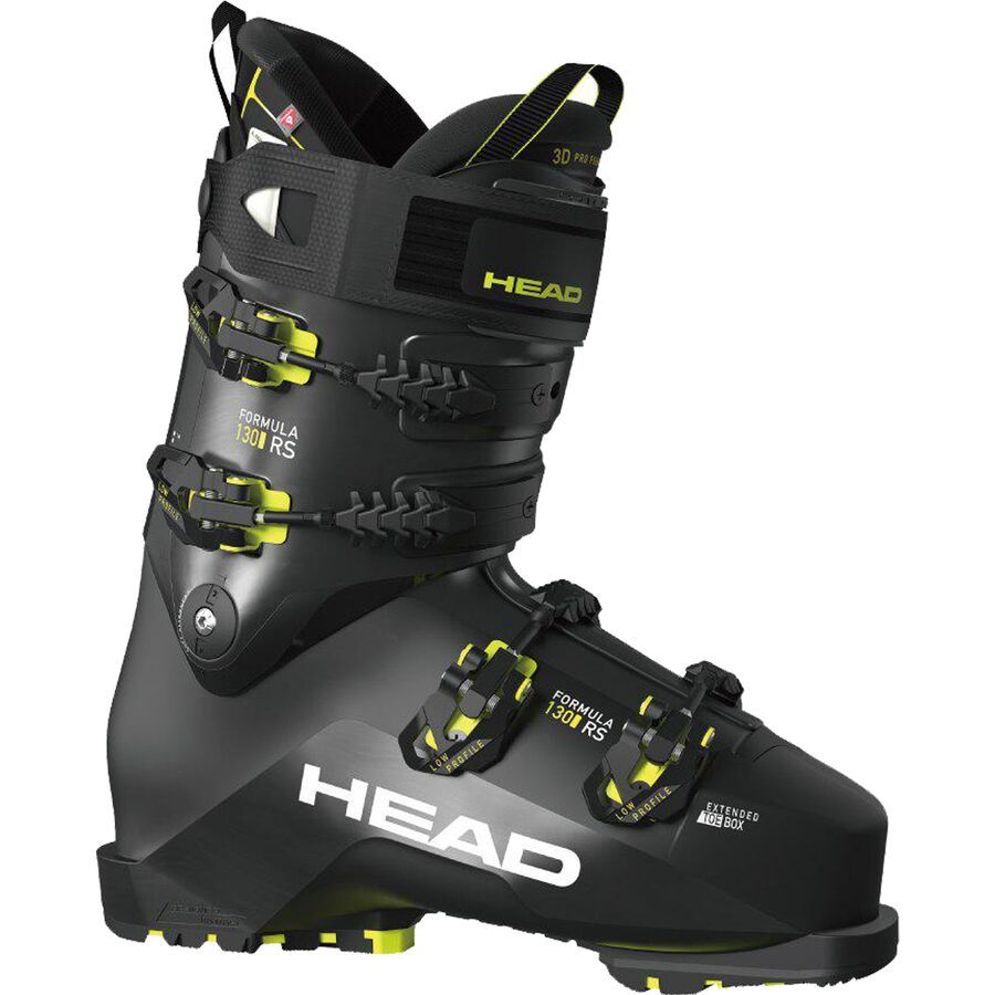Head Skis USA Formula Rs 130 Gw Ski Boots 2023 Black/Yellow