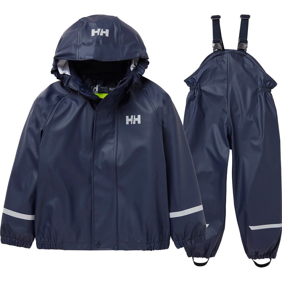 Helly Hansen Bergen 2.0 PU Rainset - Kids' Navy