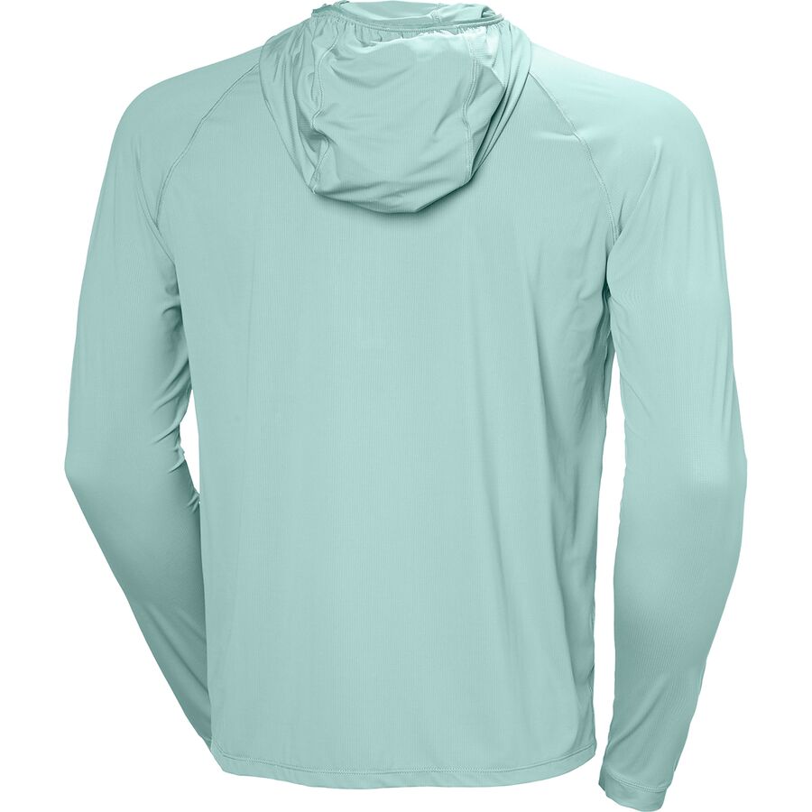 Helly Hansen Shine Solen 1/2-Zip Hoodie - Men's Green Mist