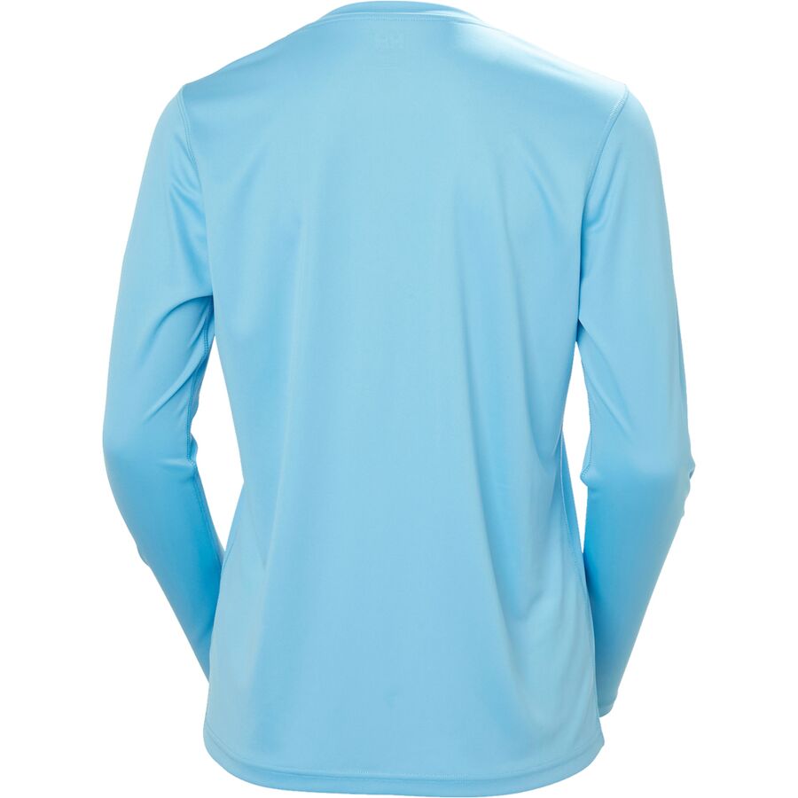 Helly Hansen Tech 2.0 Crew Shirt - Women's Aqua