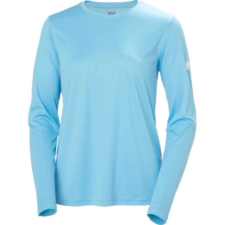 Helly Hansen Tech 2.0 Crew Shirt - Women's Aqua