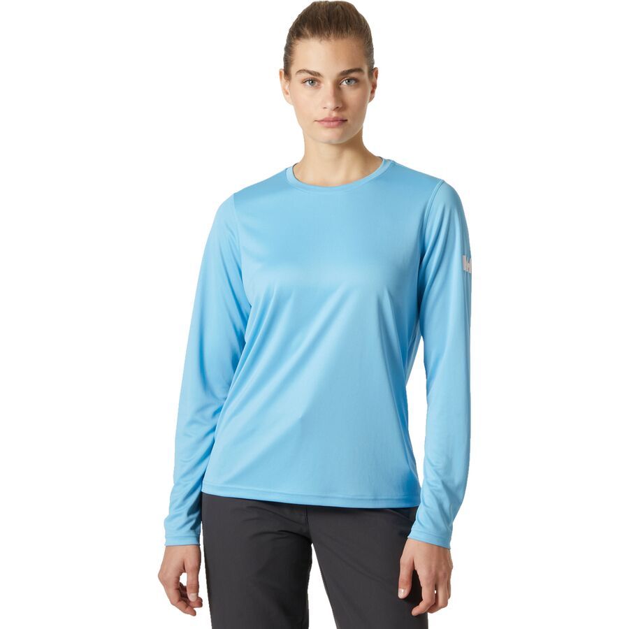 Helly Hansen Tech 2.0 Crew Shirt - Women's Aqua
