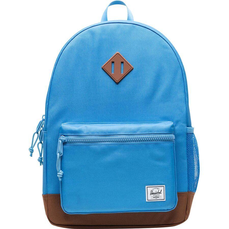 Herschel Supply Heritage Youth 26L Backpack - Kids' Azure Blue/Saddle Brown