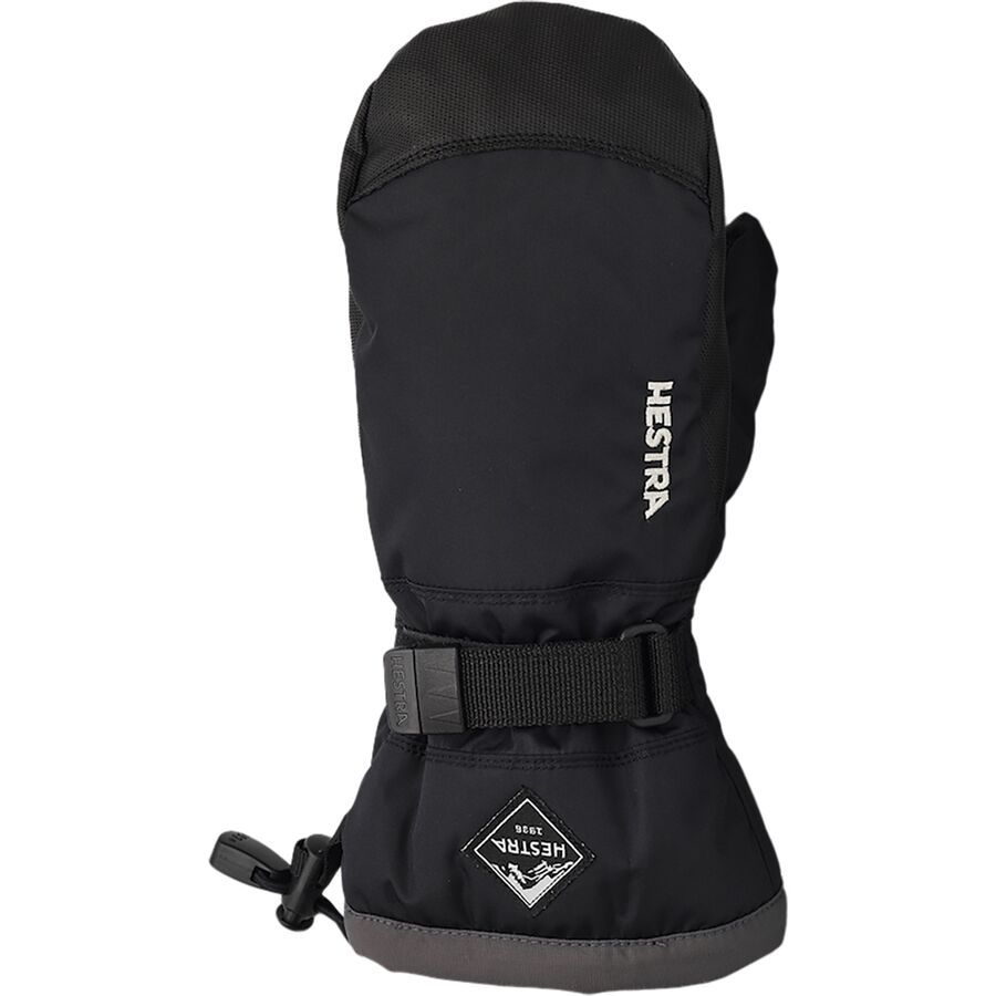 Hestra Gauntlet CZone Junior Mitten - Kids' Black/Graphite