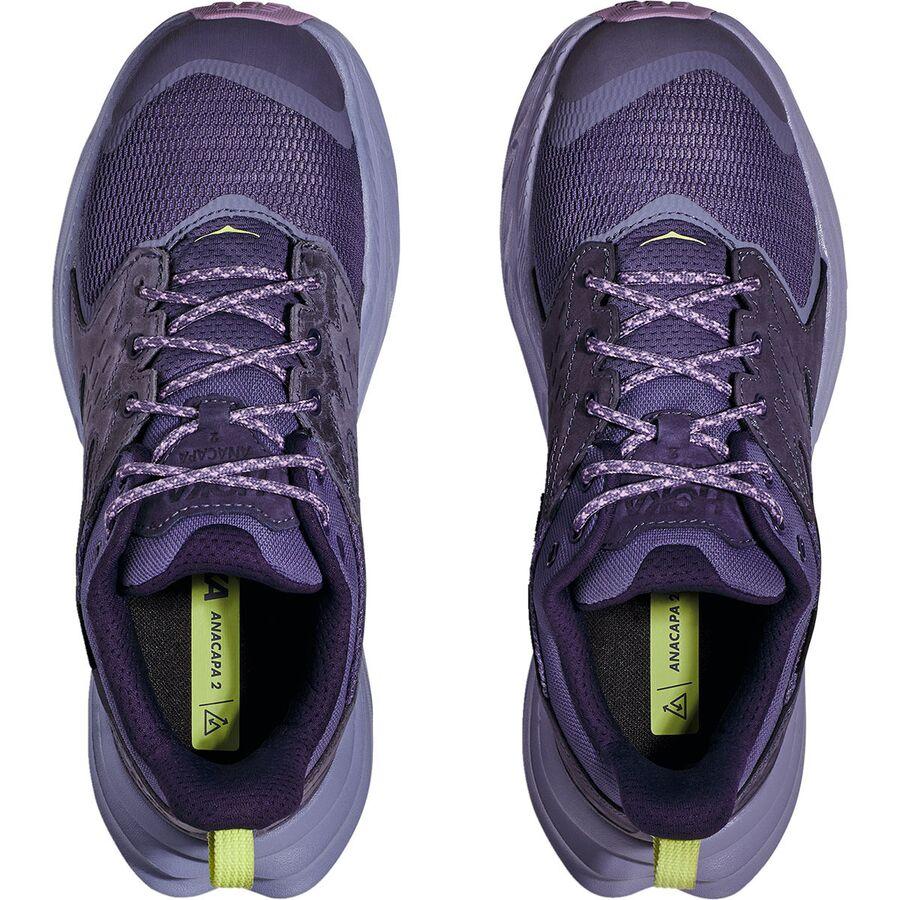 HOKA Anacapa 2 Low GTX Hiking Shoe - Women's Meteor/Cosmic Sky