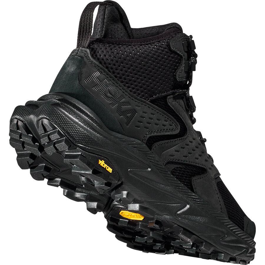 HOKA Anacapa 2 Mid GTX Hiking Boot - Men's Black/Black