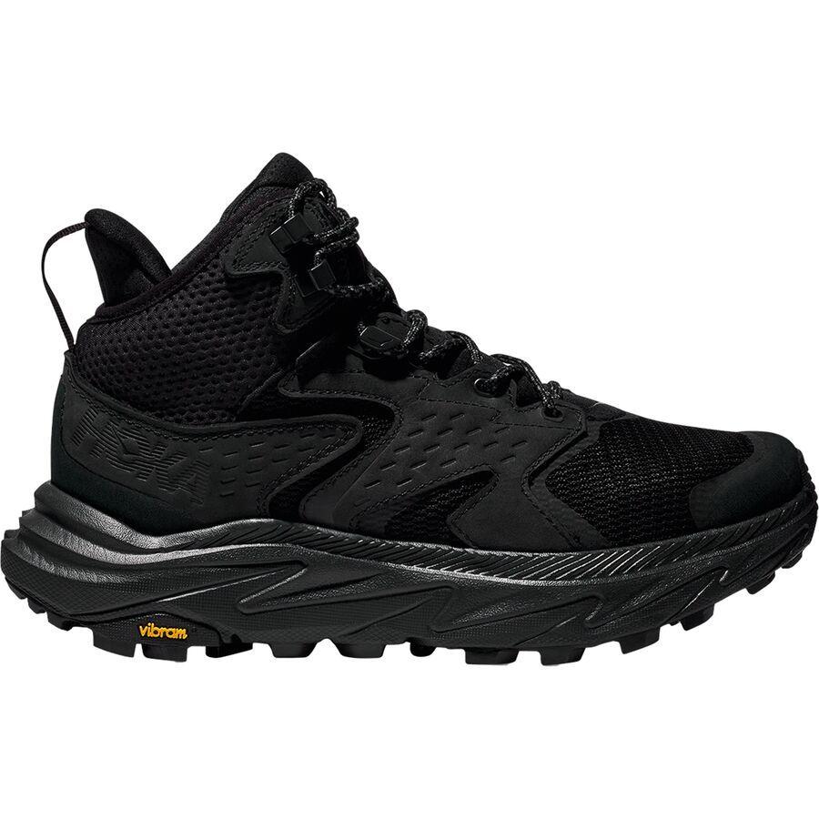 HOKA Anacapa 2 Mid GTX Hiking Boot - Men's Black/Black