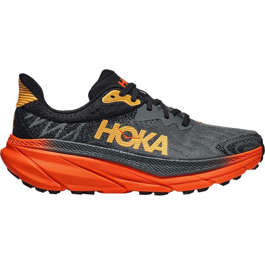 HOKA Challenger ATR 7 Running Shoe - Men's Castlerock/Flame