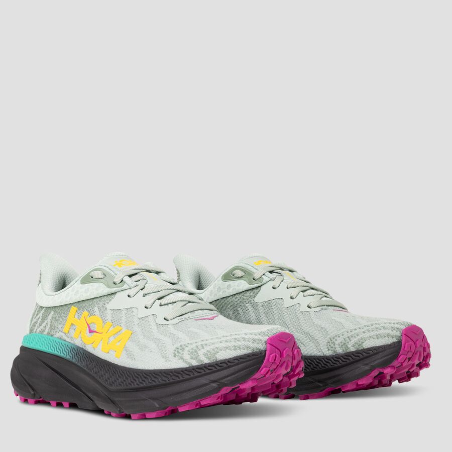 HOKA Challenger ATR 7 Running Shoe - Women's Aloe Vera/Black