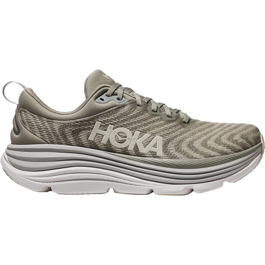 HOKA Gaviota 5 Shoe - Men's Barley/Oat Milk