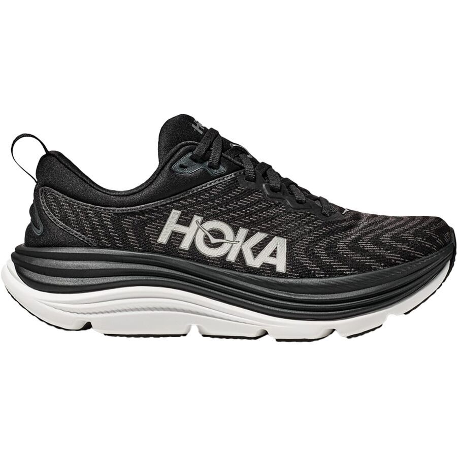 HOKA Gaviota 5 Shoe - Women's Black/White