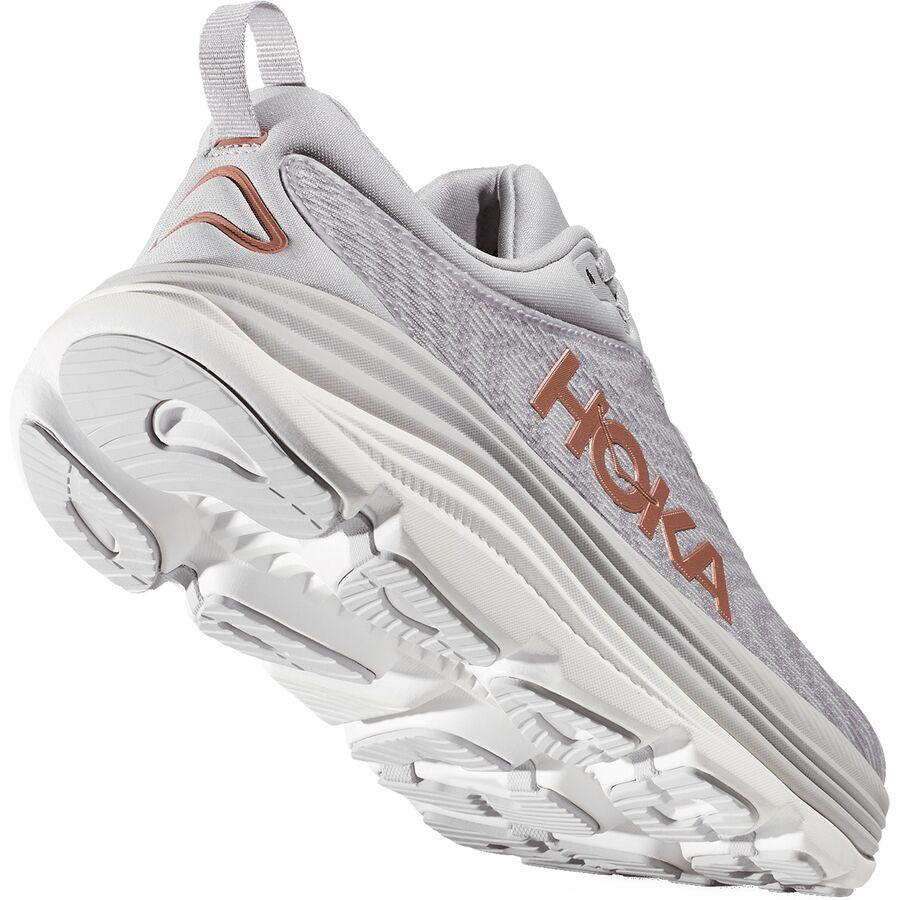 HOKA Gaviota 5 Wide Shoe - Women's Harbor Mist/Rose Gold