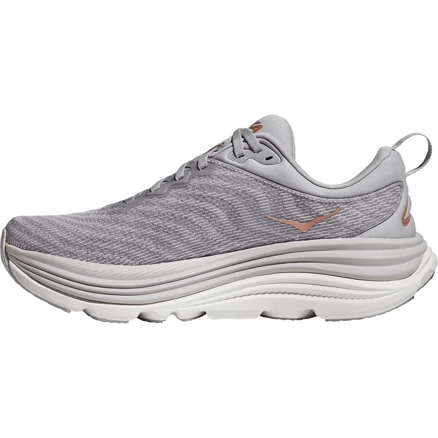 HOKA Gaviota 5 Wide Shoe - Women's Harbor Mist/Rose Gold