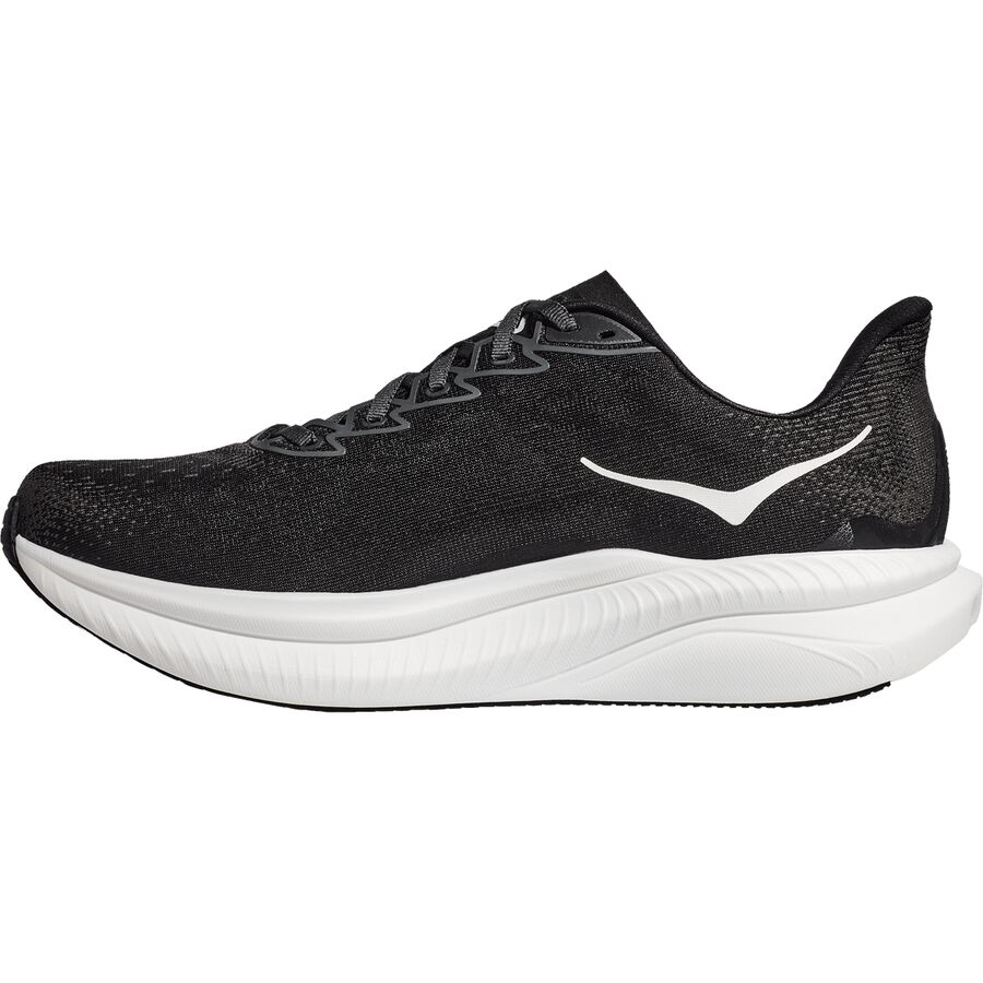 HOKA Mach 6 Running Shoe - Men's Black/White