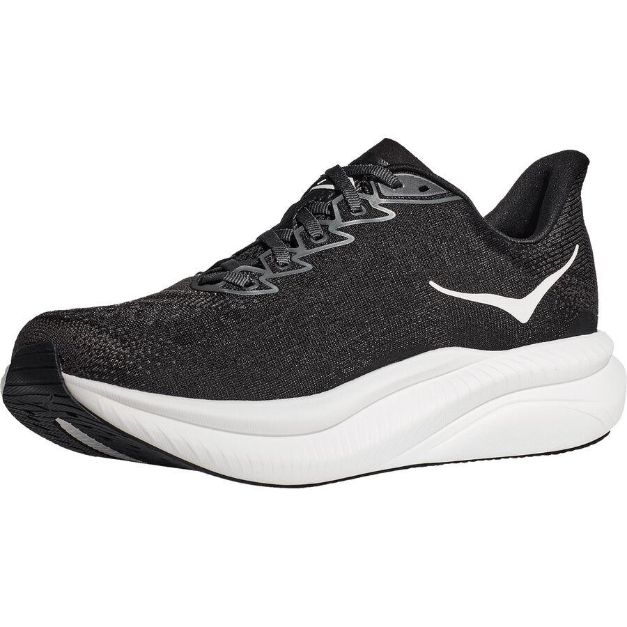 HOKA Mach 6 Running Shoe - Men's Black/White