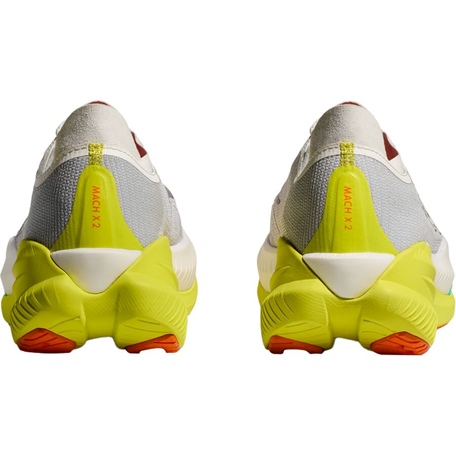 HOKA Mach X 2 Running Shoe - Men's Frost/Citrus
