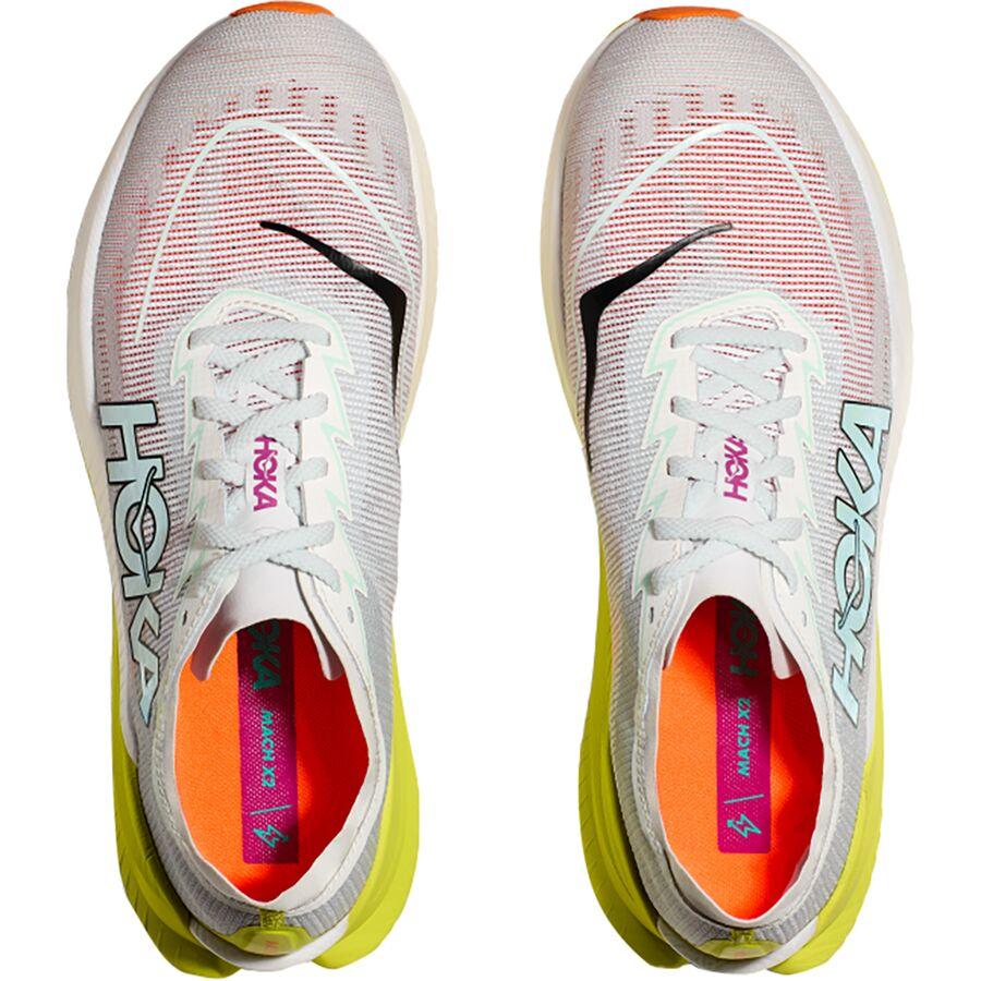 HOKA Mach X 2 Running Shoe - Men's Frost/Citrus