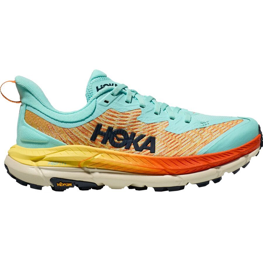 HOKA Mafate Speed 4 Trail Running Shoe - Women's Cloudless/Sherbet