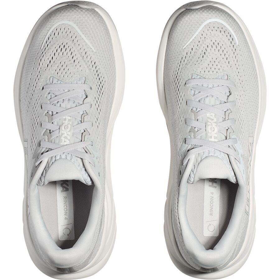 HOKA Rincon 4 Wide Running Shoe - Women's Stardust/Cosmic Grey