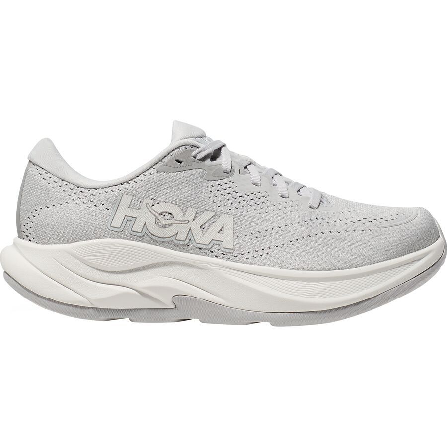 HOKA Rincon 4 Wide Running Shoe - Women's Stardust/Cosmic Grey