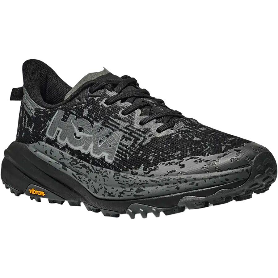 HOKA Speedgoat 6 GTX Trail Running Shoe - Men's Black/Outer Orbit