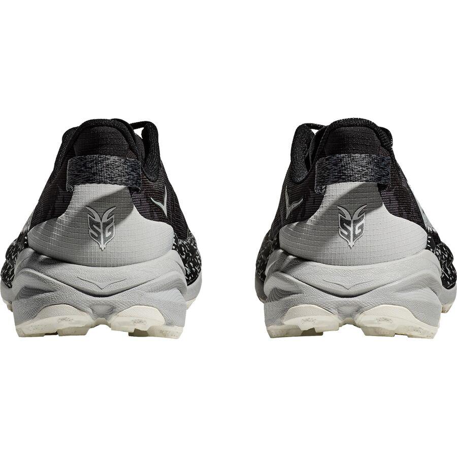 HOKA Speedgoat 6 Trail Running Shoe - Men's Black/Stardust