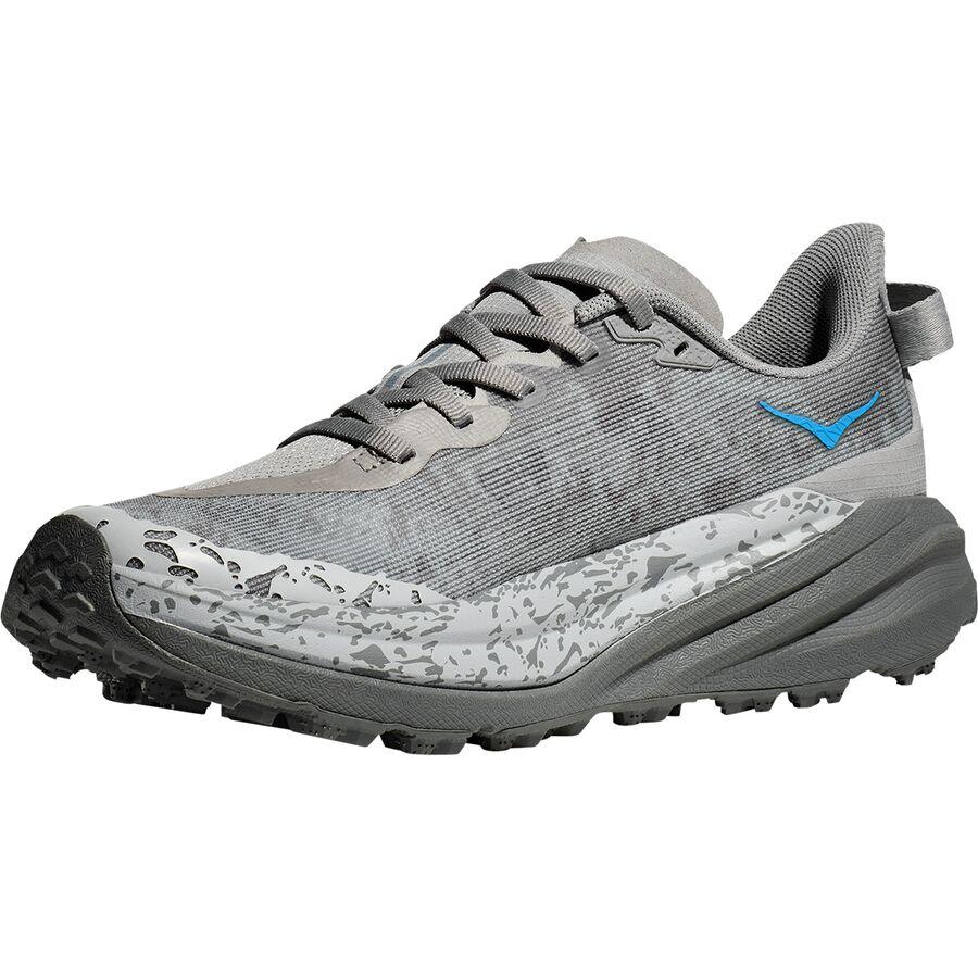 HOKA Speedgoat 6 Wide Running Shoe - Women's Stellar Grey/Asteroid