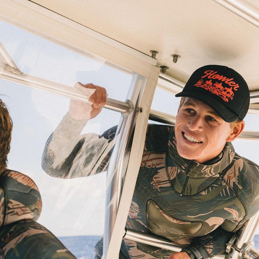 Howler Brothers Foam Dome Hat Howler Posse : Black
