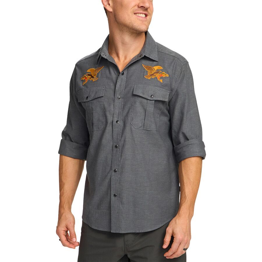 Howler Brothers Gaucho Snapshirt - Men's Osprey Prey