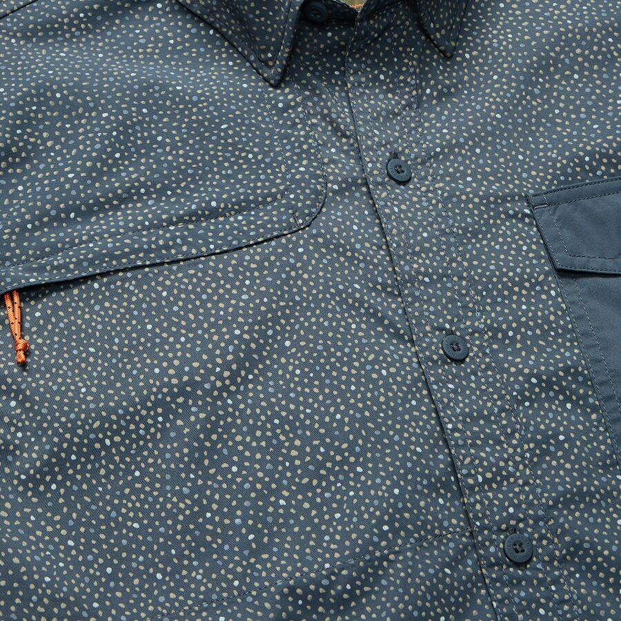 Howler Brothers Matagorda Shirt - Men's Lotsa Dots/Dark Slate