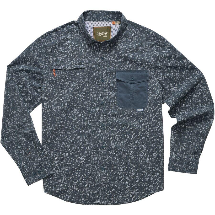 Howler Brothers Matagorda Shirt - Men's Lotsa Dots/Dark Slate