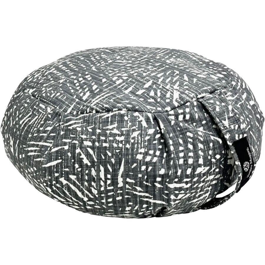 Hugger Mugger Zafu Solid Cushion Misty Palms