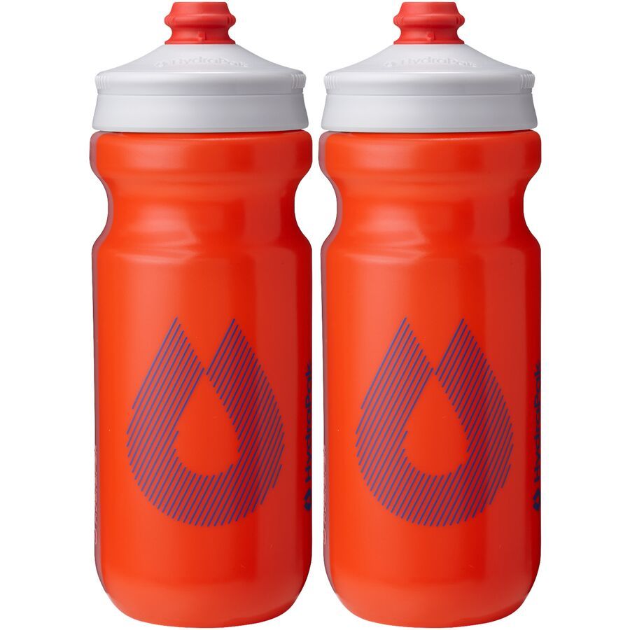 Hydrapak Breakaway Surge 20oz Water Bottle - 2 Pack Orange