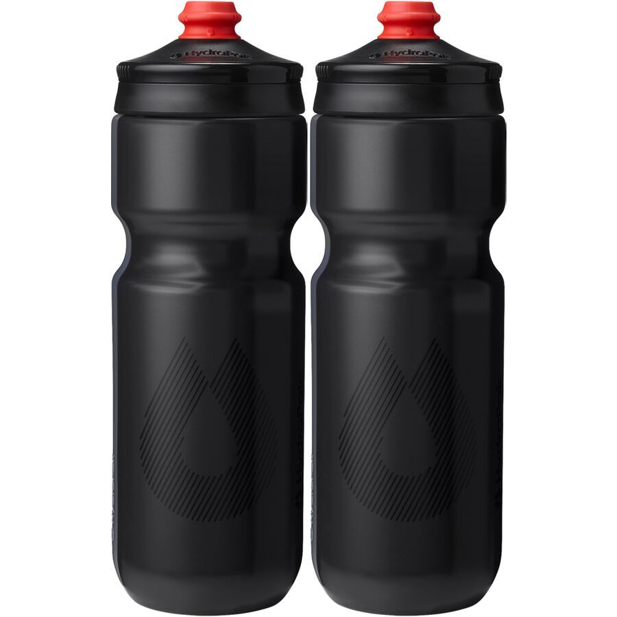 Hydrapak Breakaway Surge 25oz Water Bottle - 2 Pack Charcoal