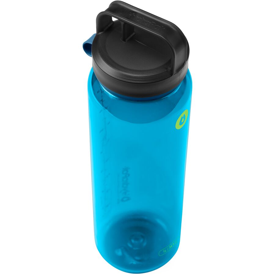 Hydrapak Recon Clip + Carry 32oz Water Bottle Bay Blue