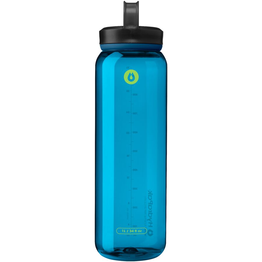 Hydrapak Recon Clip + Carry 32oz Water Bottle Bay Blue