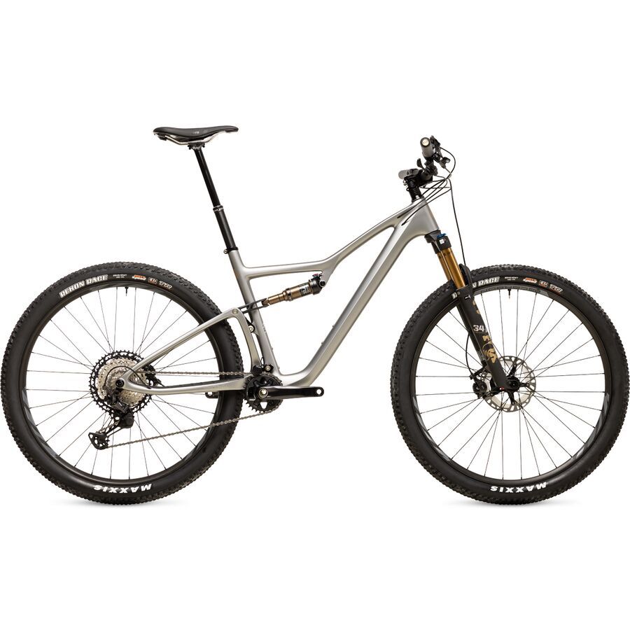 Ibis Exie USA XT Carbon Wheel Mountain Bike Mercury Silver