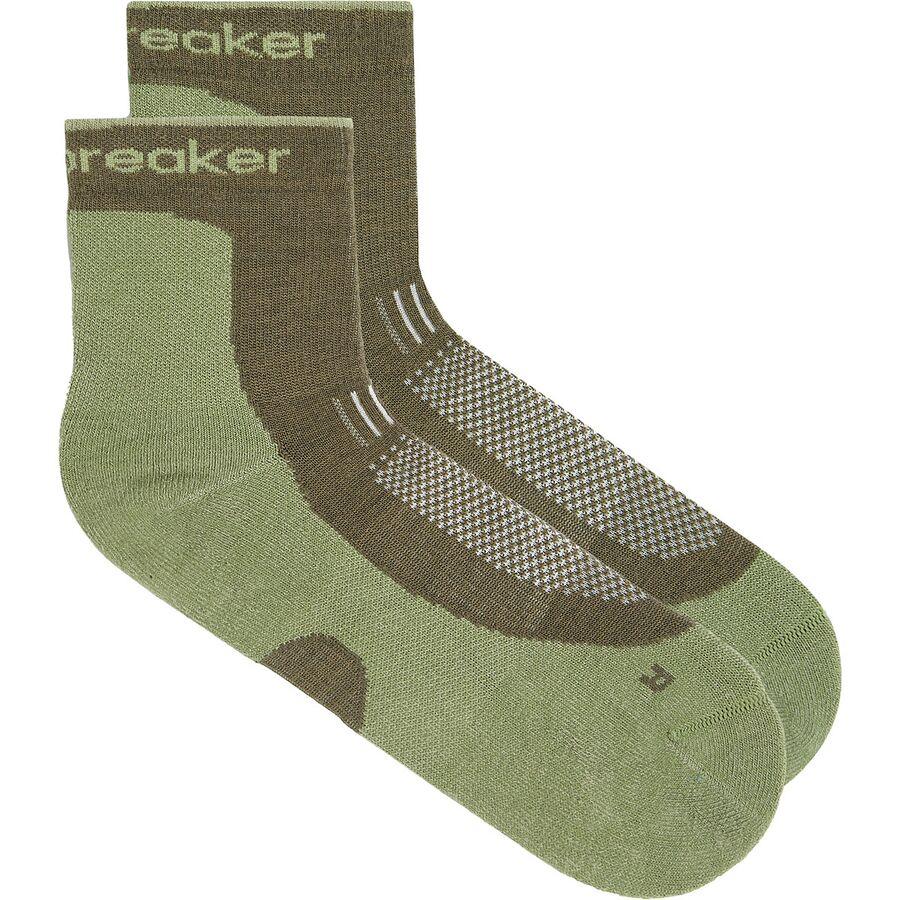 Icebreaker Merino Hike+ Light Mini Sock - Men's Loden/Lichen
