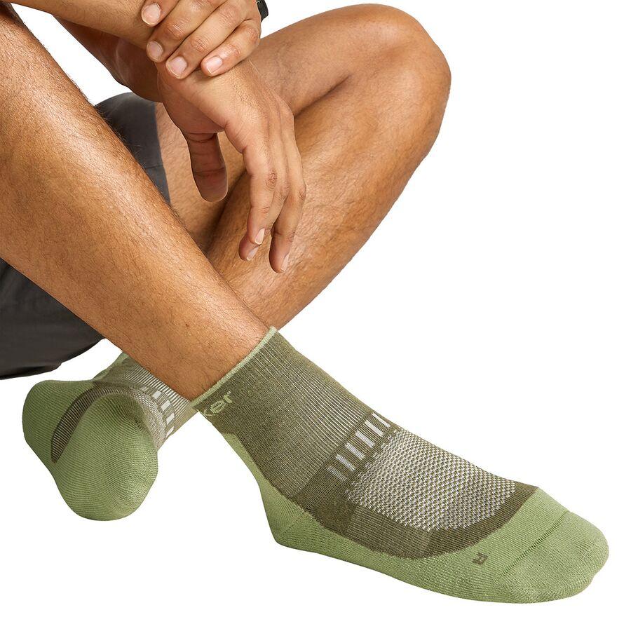 Icebreaker Merino Hike+ Light Mini Sock - Men's Loden/Lichen