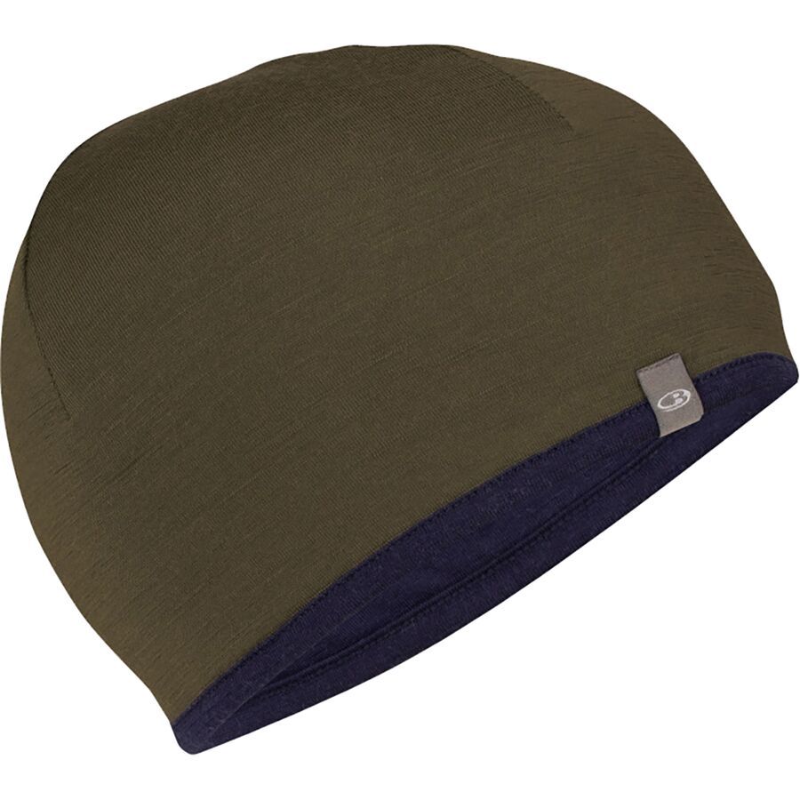 Icebreaker Reversible Pocket 200 Beanie Loden/Midnight Navy