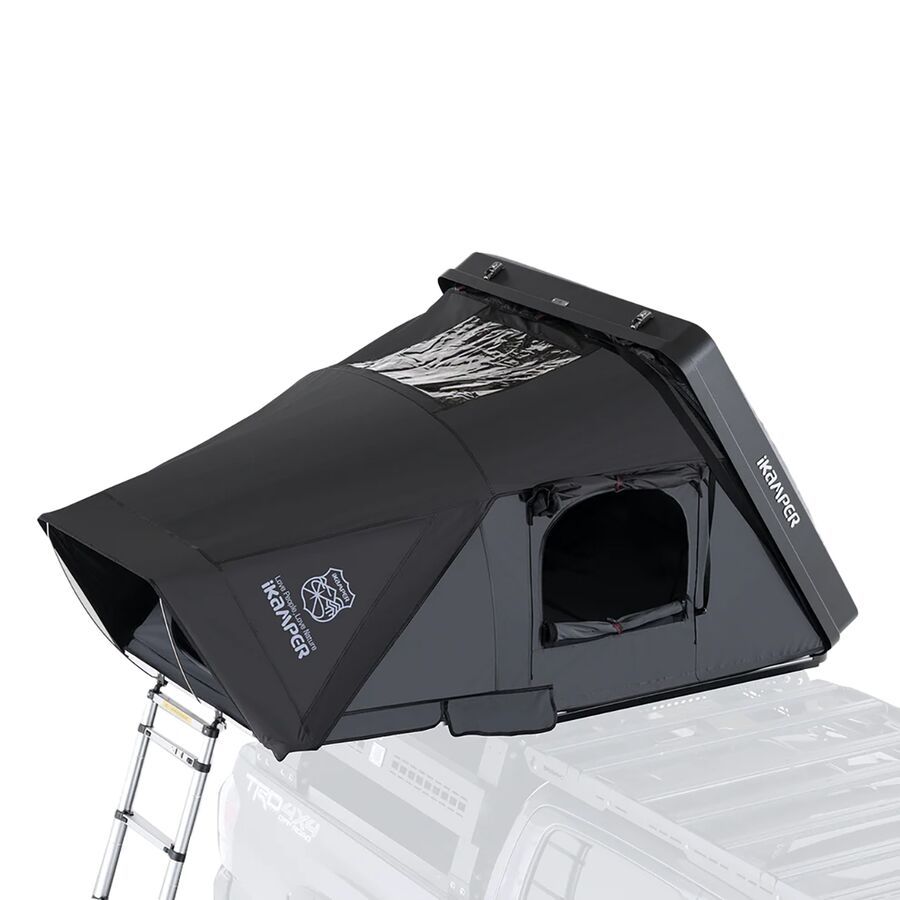 iKamper Skycamp Mini DLX Rooftop Tent Black/Gray/Rocky Black Shell